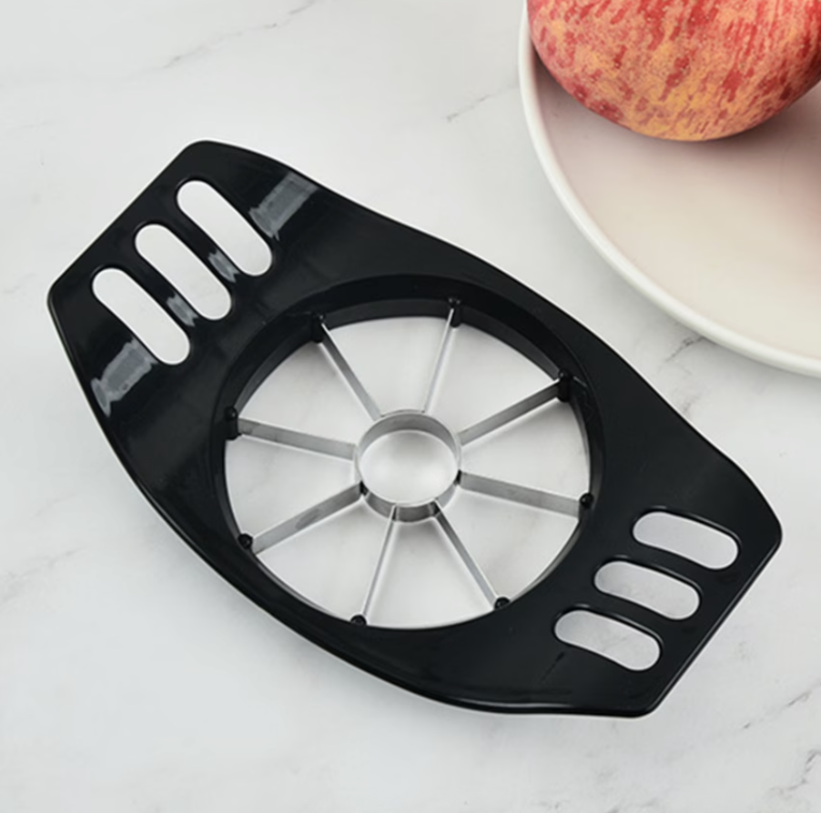 Stainless Steel 1pc Apple Slicer, Manual Round Blade Fruit Cutter, No Power Supply Needed, Kitchen Gadget for Easy Apple Slicing, Quick Slicing Tool|Circular Blade Arrangement|Robust Handle Construction, Fruit Slicer - Image 3