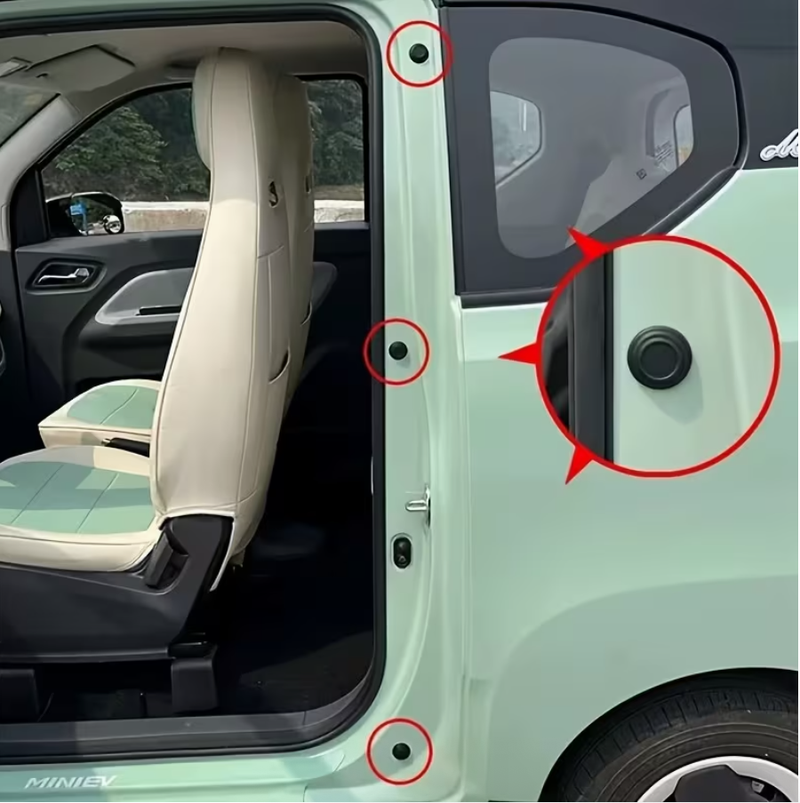 Silicone Car Door Shock Absorber & Buffer Pads Shock Absorption • Noise Reduction • Quieter Vehicle • Universal Fit for Most Car Models - Image 7