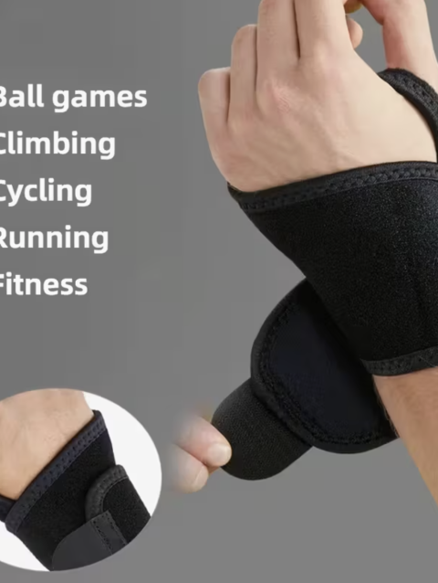 1pcs Professional Compression Lifting Wristbands – Support, Warmth & Performance